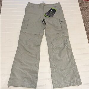 REI Girls Sahara Convertible Pants English Fog
